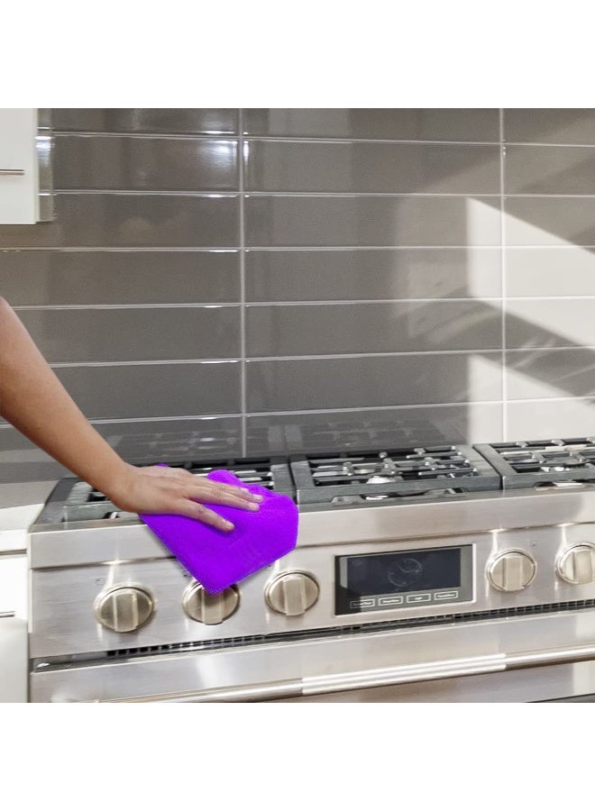 3XR Premium Plush Microfiber Towel for Auto & Household Use | Ultra Absorbent 550 GSM, 40x60cm | Scratch-Free, Tagless Detailing Cloth for Washing, Drying, Waxing, and Multi-Purpose Cleaning - Image 4