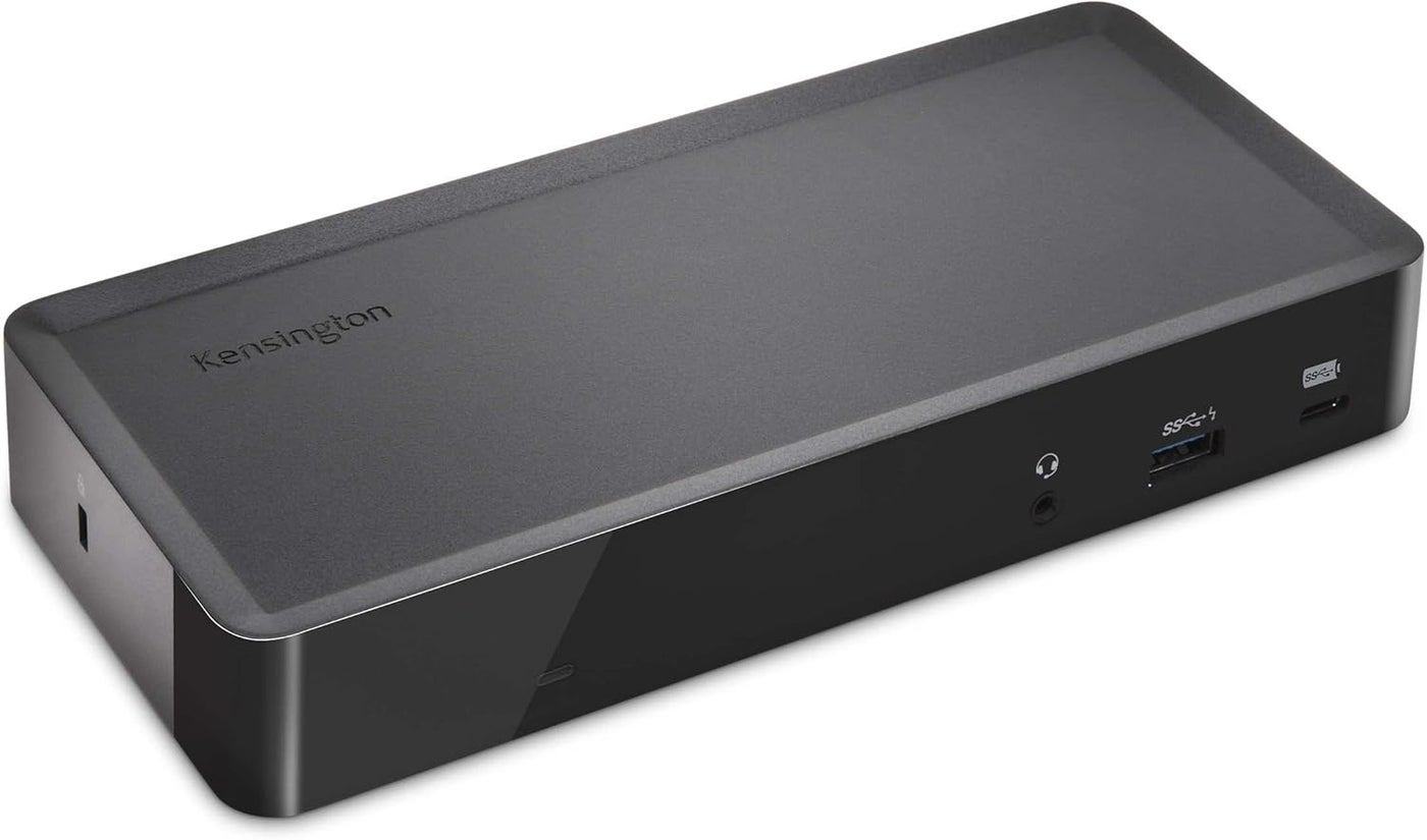 Kensington SD4700P Displaylink Docking Station Dual Display for Any MacBook M1M2M3M4 or Windows 60W Power Delivery TAA Compliant K38240NA