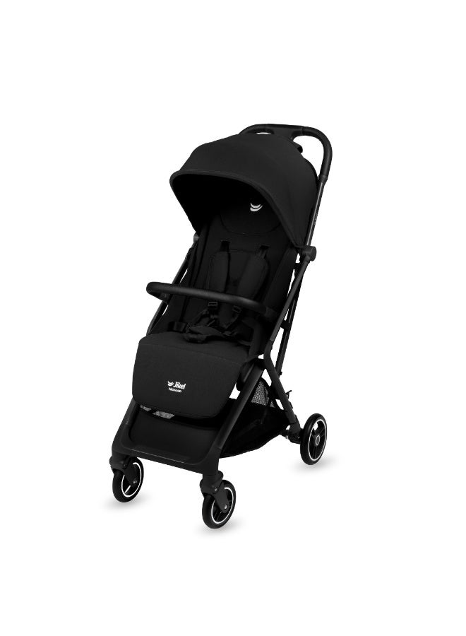 Jikel Nomad Autofold Travel Stroller - Onyx Black - Image 1