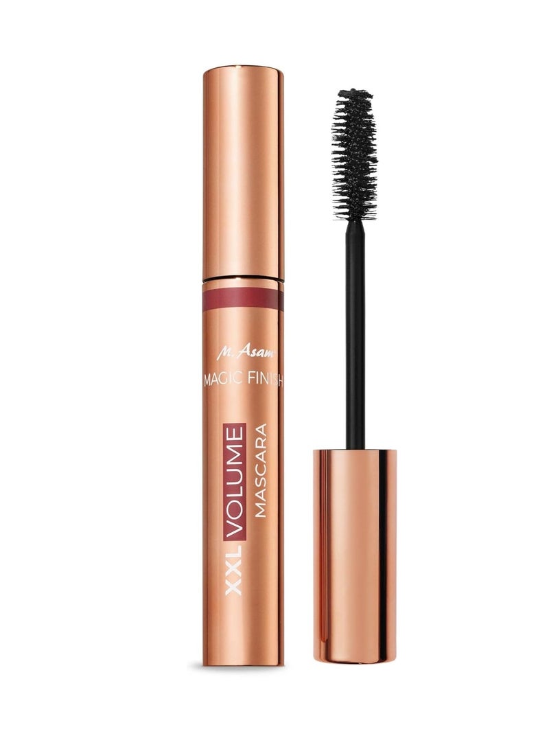 asam Magic Finish Volume Mascara Black Mascara for Enhanced Eyelashes Innovative Make Up Brush Technology Helps Capture Each Eyelash For Extra Length 0 33 Fl Oz - Image 1