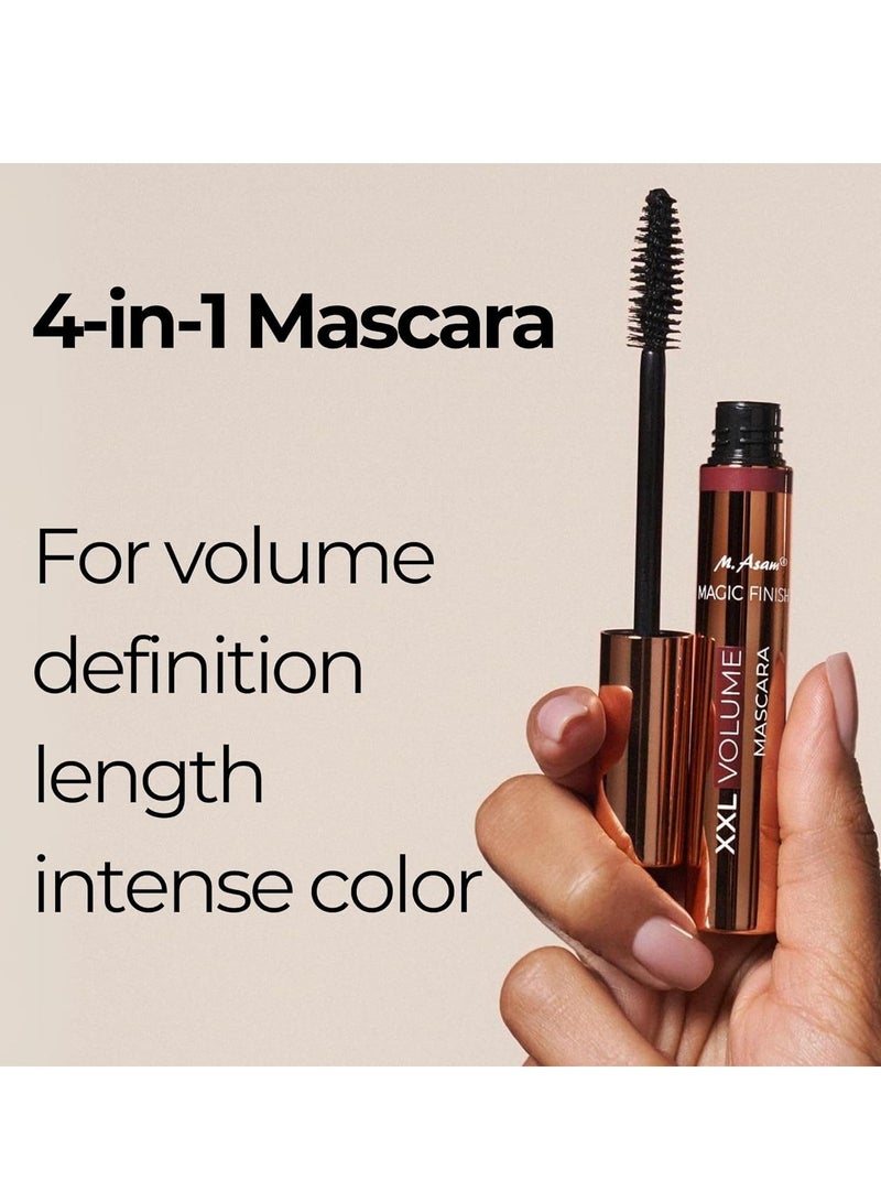 asam Magic Finish Volume Mascara Black Mascara for Enhanced Eyelashes Innovative Make Up Brush Technology Helps Capture Each Eyelash For Extra Length 0 33 Fl Oz - Image 2