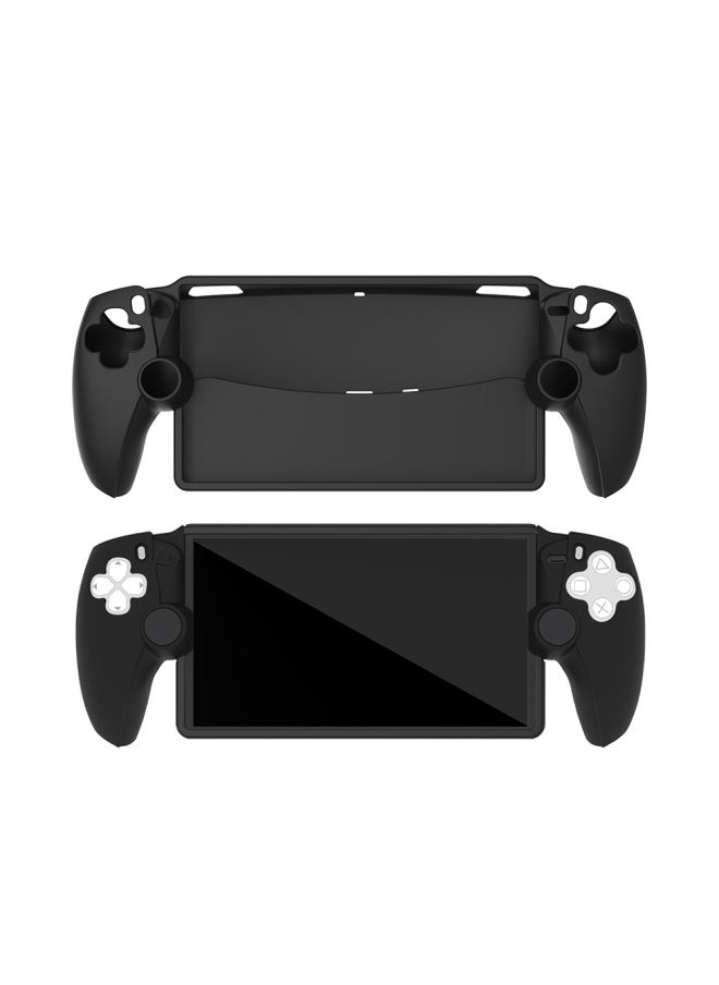 Generic PS5 Portal Silicone Protective Case Game Handheld Integrated All-inclusive Non-slip Silicone Case Source Manufacturer-Product Color:Black  - Image 1