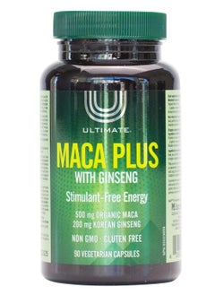 Ultimate Maca Plus With Ginseng 90 Vegetarian Capsules  - Image 1