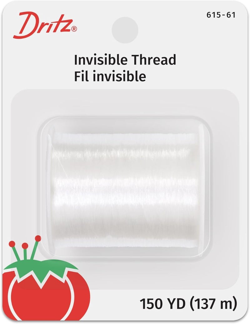 Dritz 615-61 Invisible Thread, 150-Yards - Image 1