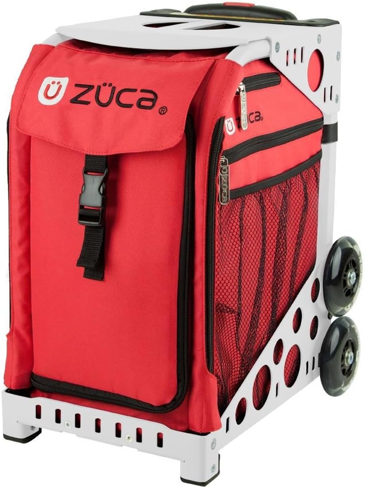 ZUCA Bag Chili Insert  Gray Frame w Flashing Wheels