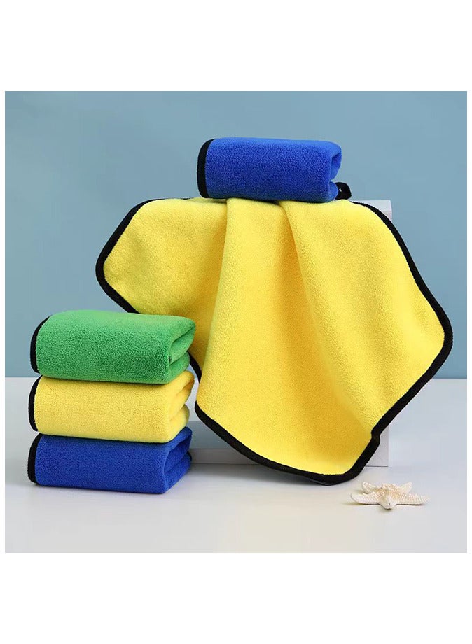 3 Pack Microfiber Cleaning Cloth Car Drying Microfiber Towel - Image 3