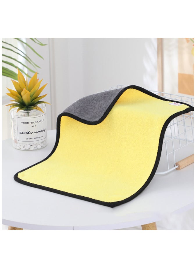 3 Pack Microfiber Cleaning Cloth Car Drying Microfiber Towel - Image 2