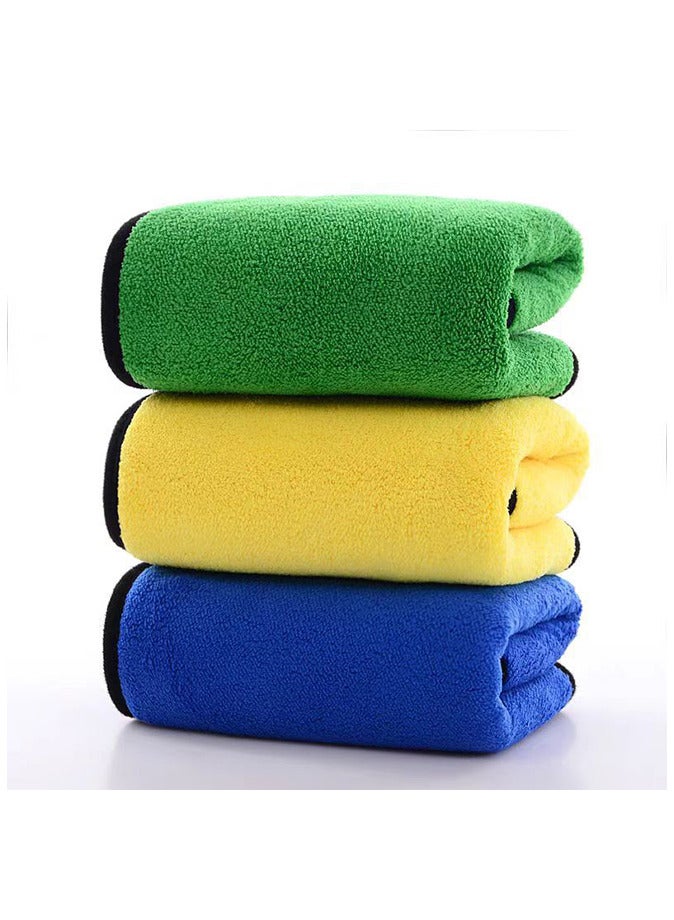 3 Pack Microfiber Cleaning Cloth Car Drying Microfiber Towel - Image 1