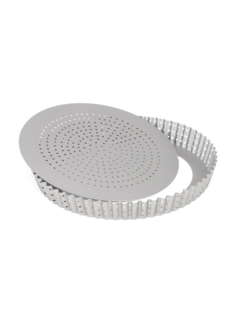 هوم صينية تارت مخرمة 28 سم بقاعدة غير لاصقة  قابلة للفصل من بتيسي الهولندي