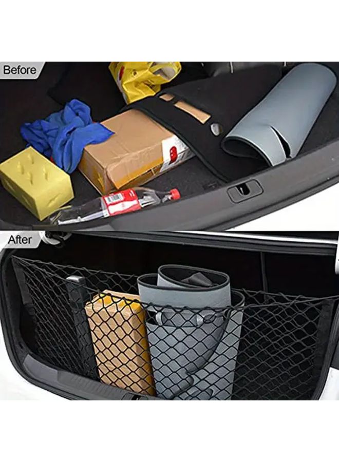 Universal Car Trunk Storage Net Organizer 35 43x15 75 Inch Durable Spacesaving - Image 4