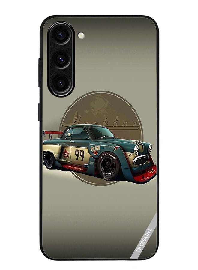 VR CREATIVE Protective Case Cover For Samsung Galaxy S23 Plus Car Design Multicolour - Image 1