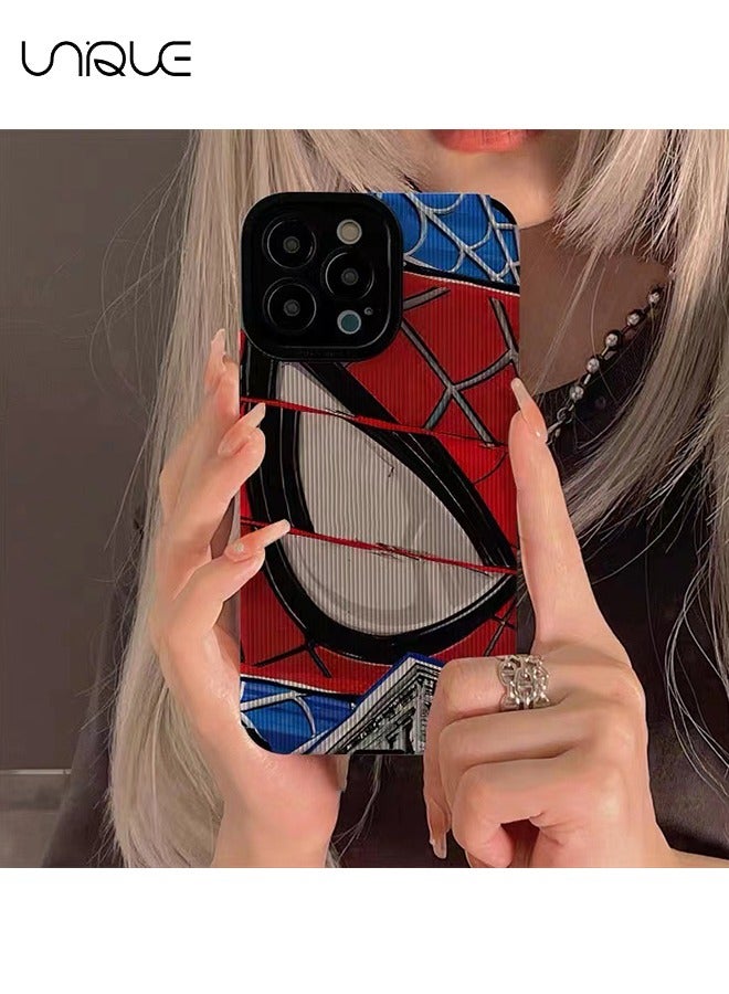 Unique Compatible with iPhone 15 Pro Phone Case, Spider-Man Phone Case, Marvel Movie Phone Case - Tuya Phone Case - Stylish and Handsome Phone Case - TPU Drop Protection - Image 2