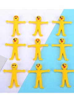 NQOOH Stretchable and Bendable Man 40 Pieces Sticky and Soft Sensory Toy Stress Relief Perfect Party Gift for Kids  - Image 3