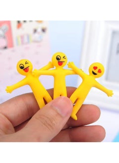 NQOOH Stretchable and Bendable Man 40 Pieces Sticky and Soft Sensory Toy Stress Relief Perfect Party Gift for Kids  - Image 4