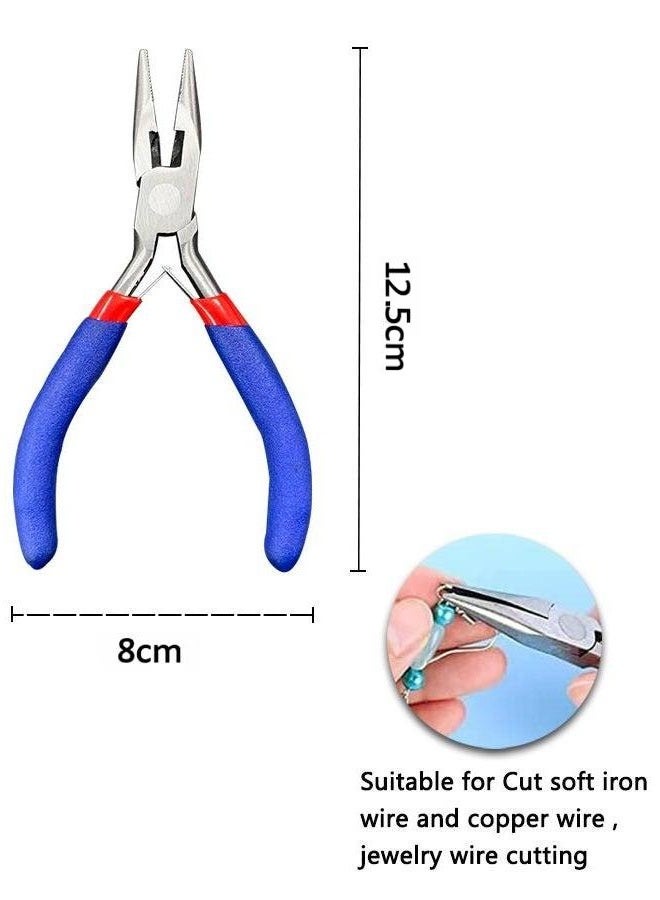 5-Piece Mini Precision Pliers Set 🔧 Needle-Nose, Diagonal Cutting, Mini Vise, Long-Nose & End-Cutting Pliers – High Carbon Steel, Rust Resistant, for Electronics, Jewelry & DIY - Image 5