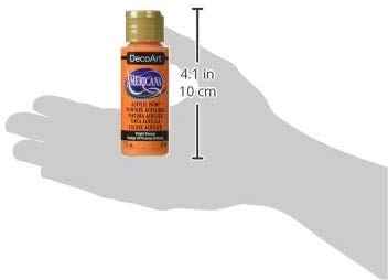 DecoArt Americana Acrylic Paint Set - 12 Ct Basic Assorted Colors Value Pack - Medium Viscosity Water-Based Multi-Surface Paint for Arts, Crafts, Wall Art, Model Kits + E-Book - Image 4