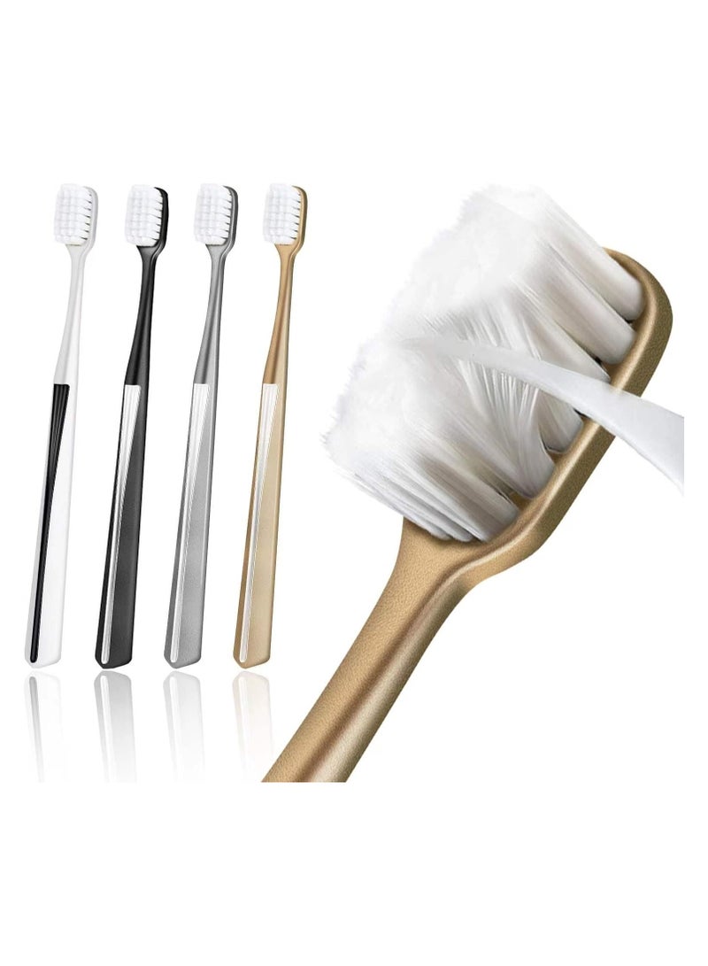 نانو فرشاة أسنان نانو متوسطة بيضاء مضادة للبكتيريا – قطعة واحدة