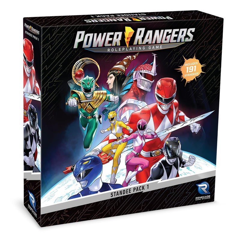 Power Rangers Roleplaying Game: Standee Pack #1 - 191 Color Standees  28 Plastic Bases  RPG Accessory - Image 1
