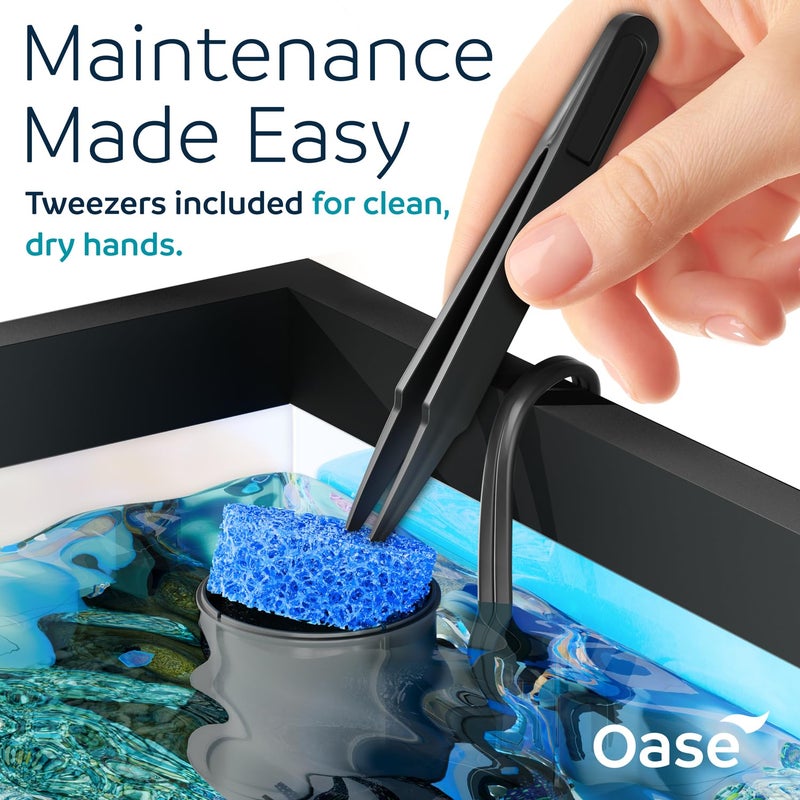 OASE CrystalSkim 600 Surface Skimmer for Freshwater and Marine Aquariums â€“ Compact Internal Filter for Film Oil and Debris Removal, Quiet, Adjustable Flow, Shrimp-Safe, for Tanks up to 160 Gal / 600 L - Image 4