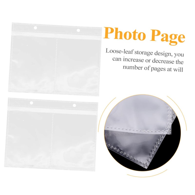20pcs Transparent Photo Album Sleeves for Protecting Your Memories 16.5x13cm - Image 5