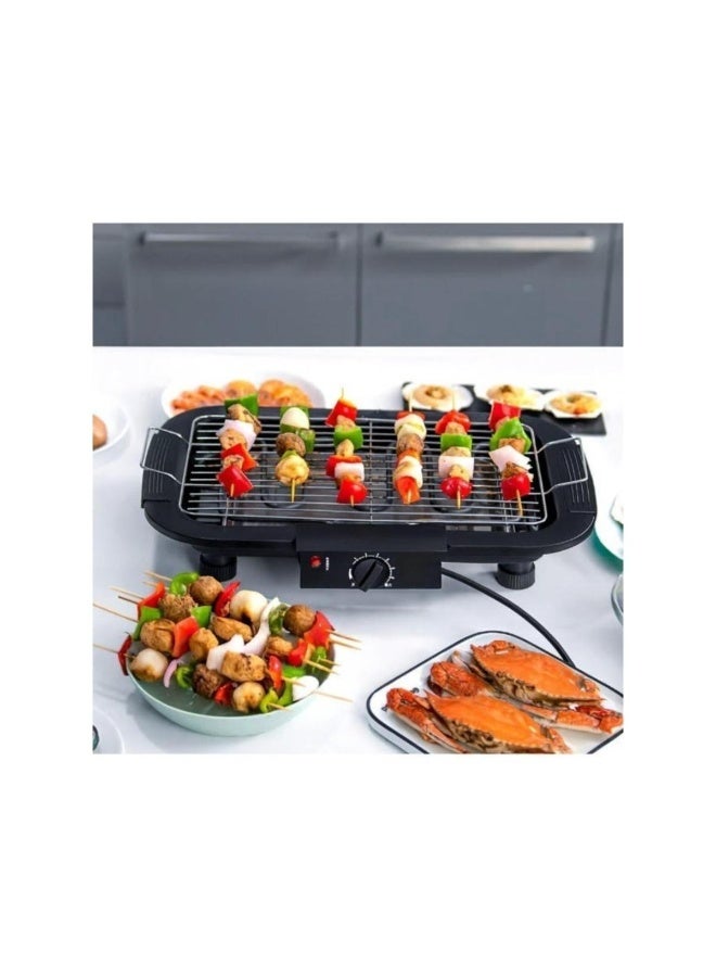 Tradeo Electric Barbecue Grill 2000W Portable Non Stick BBQ Grill with Adjustable Temperature Control - Image 3