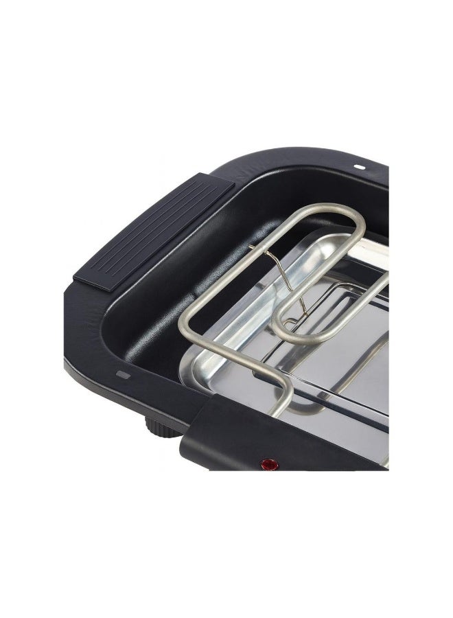 Tradeo Electric Barbecue Grill 2000W Portable Non Stick BBQ Grill with Adjustable Temperature Control - Image 4