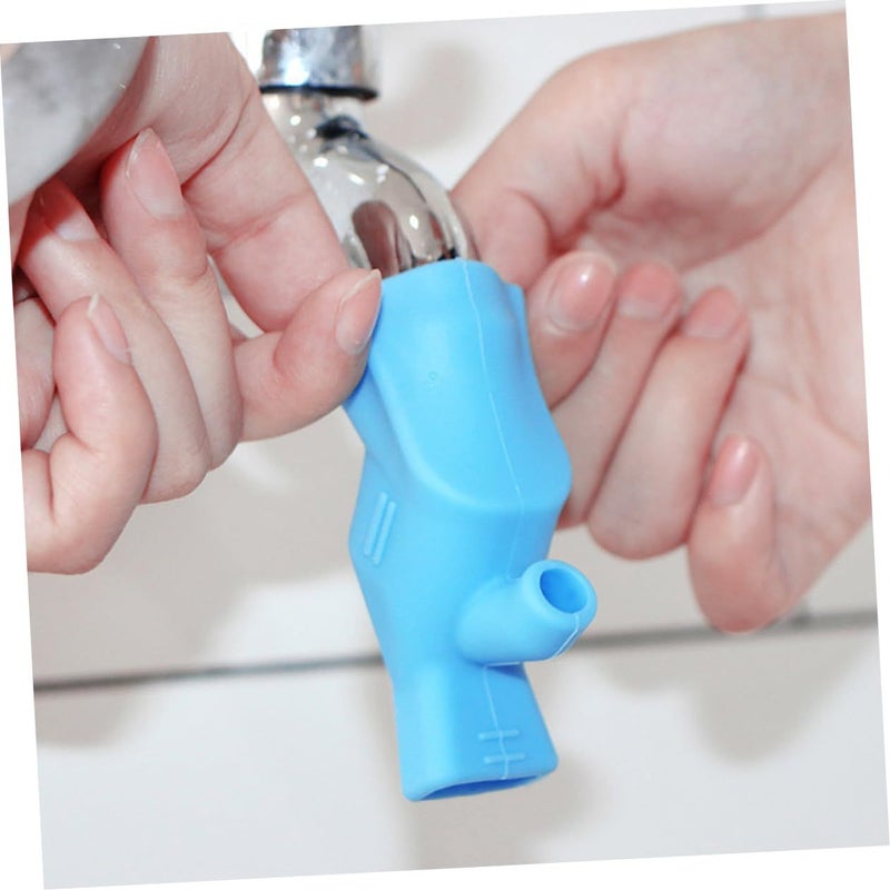 Non Slip Bathroom Tap Extender 2 Pack Multi Function Accessory For Kids - Image 4