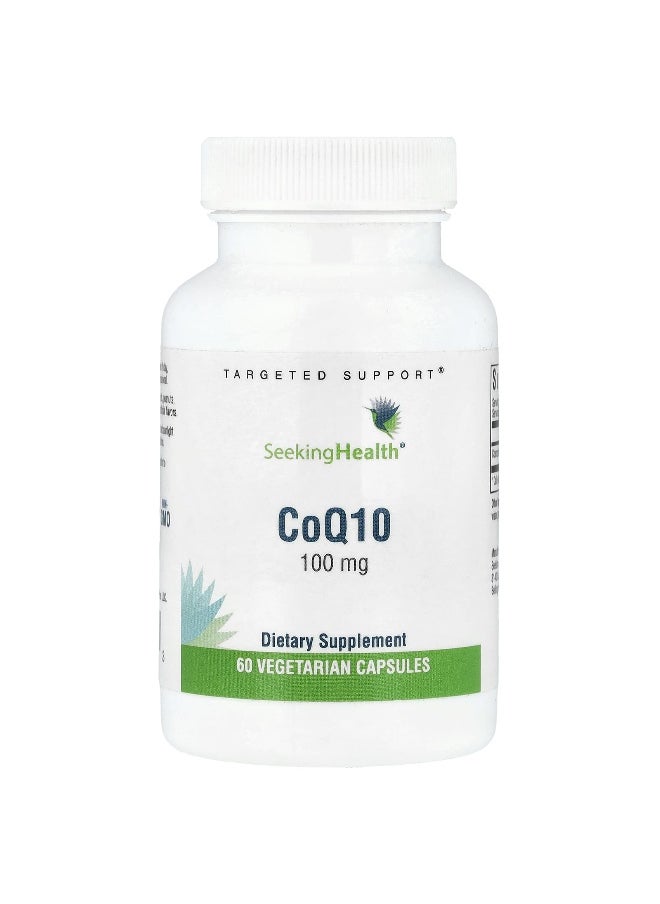 Seeking Health Seeking Health, CoQ10, 100 mg, 60 Vegetarian Capsules  - Image 1