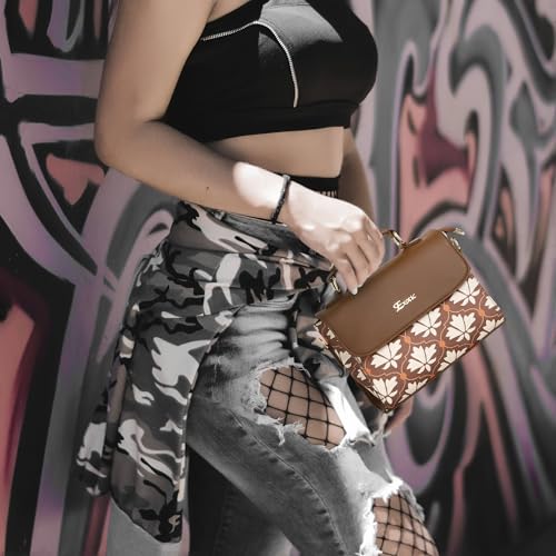 EXOTIC DualtoneSling Bag for Girls/Women (Brown) - Image 2
