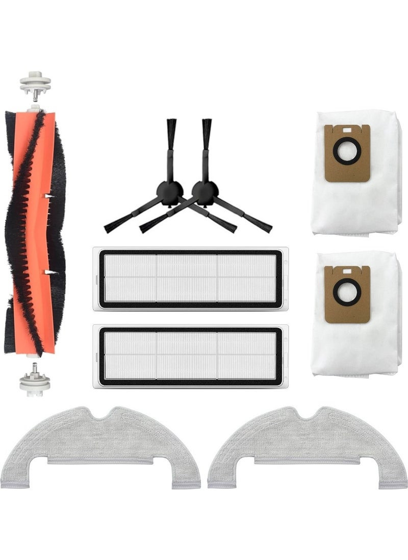 robotyedek - robotspare Xiaomi Vacuum Mop 2 Ultra Compatible Replacement Brush Filter Mop Dust Bag - 9 Pieces - Image 1