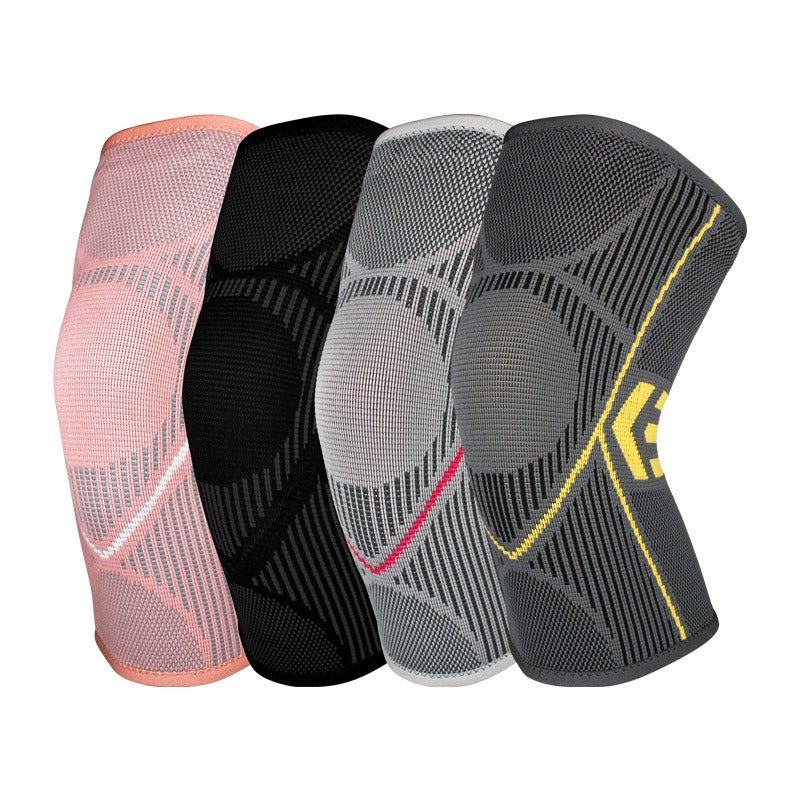 AOLIKES Nylon Silicone Anti-Slip Thermal Knee Brace for Running, Cycling, Basketball, and Outdoor Sports - Image 5