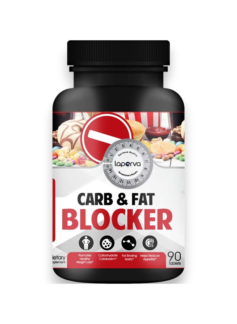 Laperva Carb & Fat Blocker, 90 Tablets
