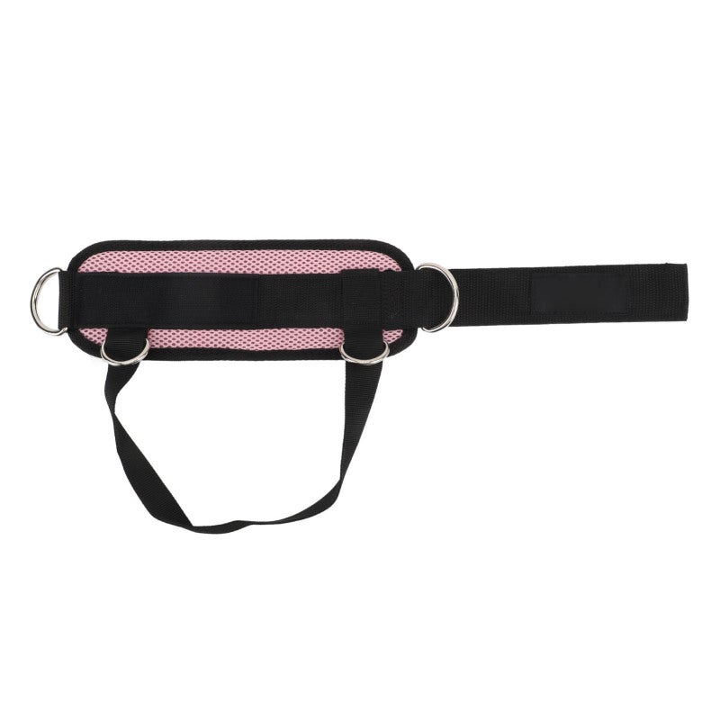 Maseda Ankle Strap Adjustable Enhanced Safety Versatile Ankle Cable Strap for Gym Workout Cable Machine Pink - Image 5