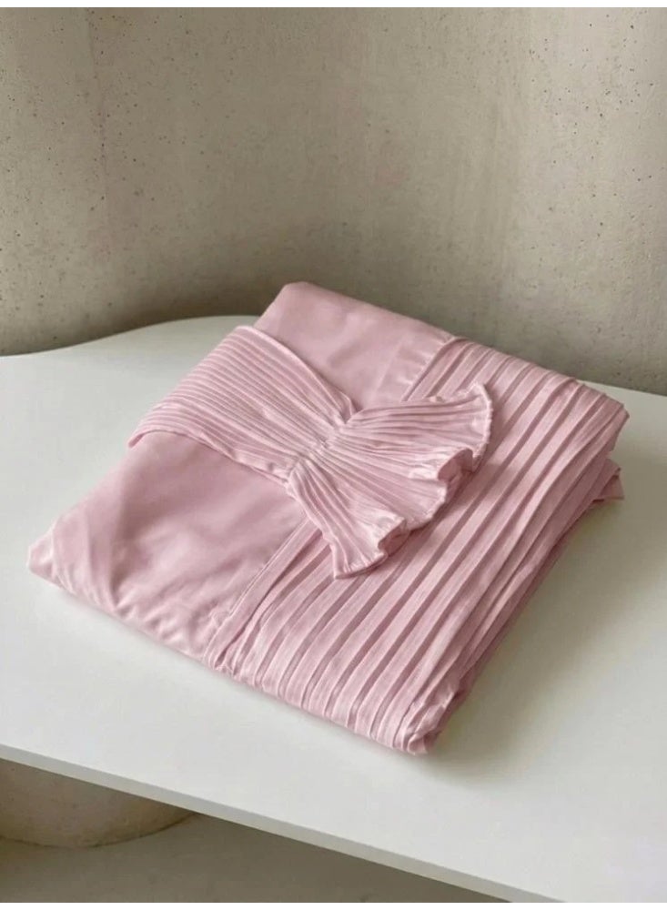 Women's prayer sheet, wide and comfortable, pleated, beautifully pleated, soft and luxurious fabric with a pleat system - long and wide.