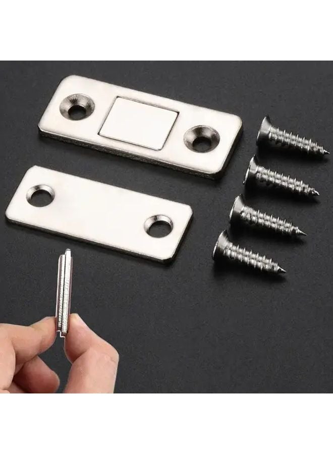 2 Packs Ultra Thin Magnetic Cabinet Catches Strong Adhesive Drawer Magnet Lock - Image 5