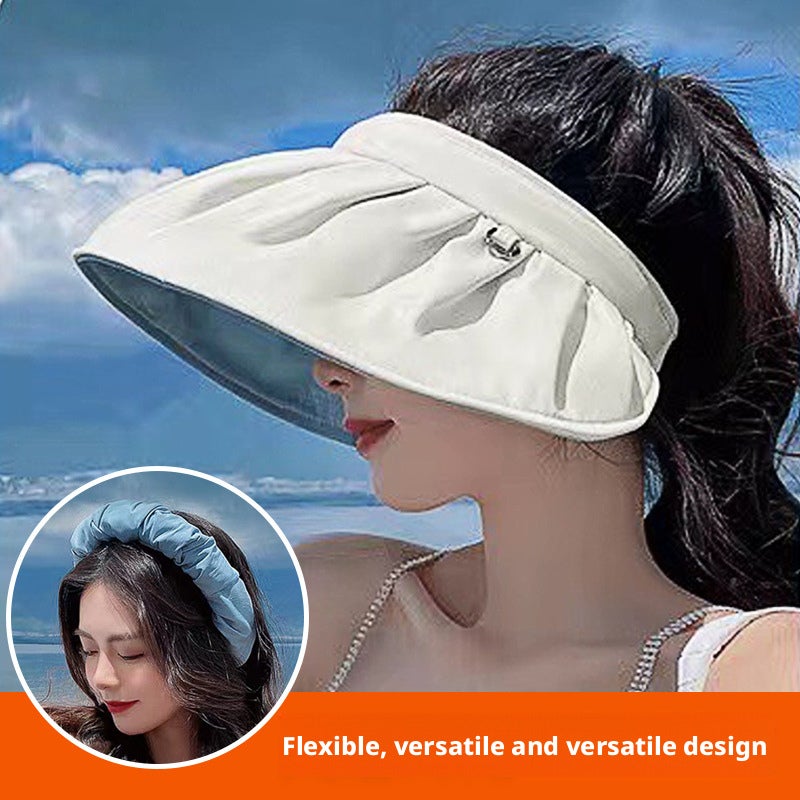 UV Protection Sun Hat Visor for Women - Image 2
