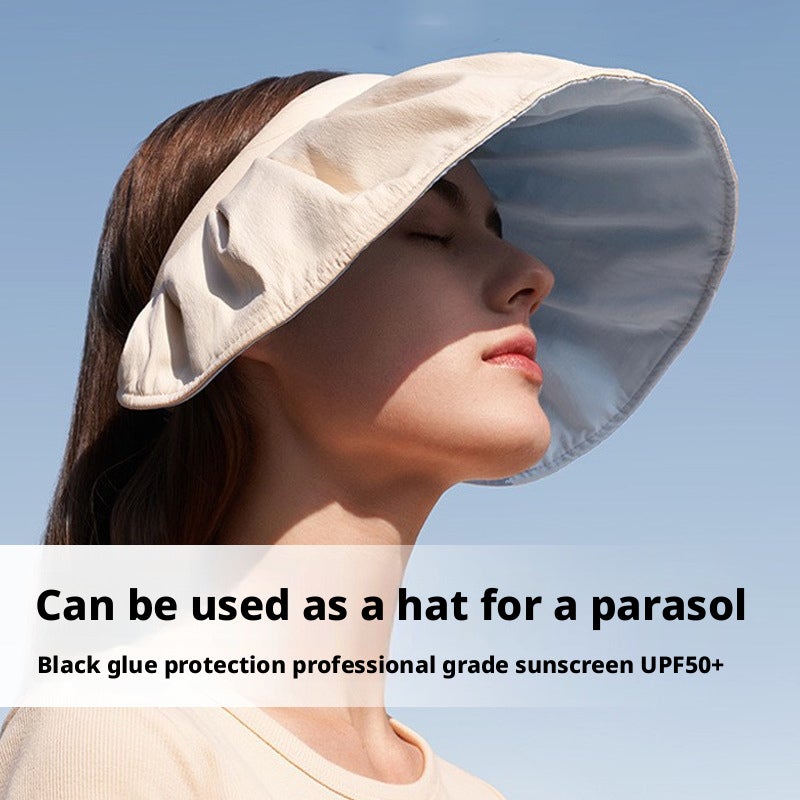 UV Protection Sun Hat Visor for Women - Image 1