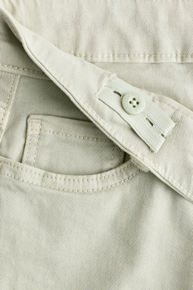 H&M Wide leg twill trousers