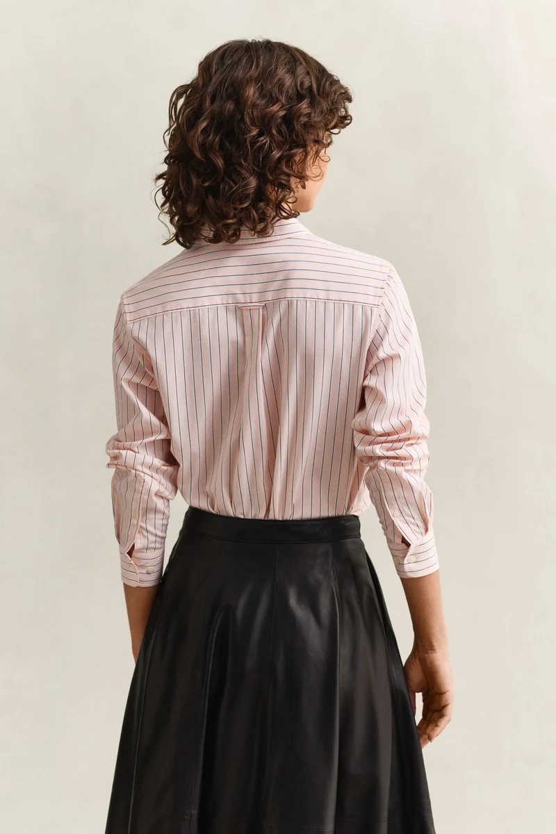 Gant  Regular Poplin Stripe Shirt for Women | Best Price UAE