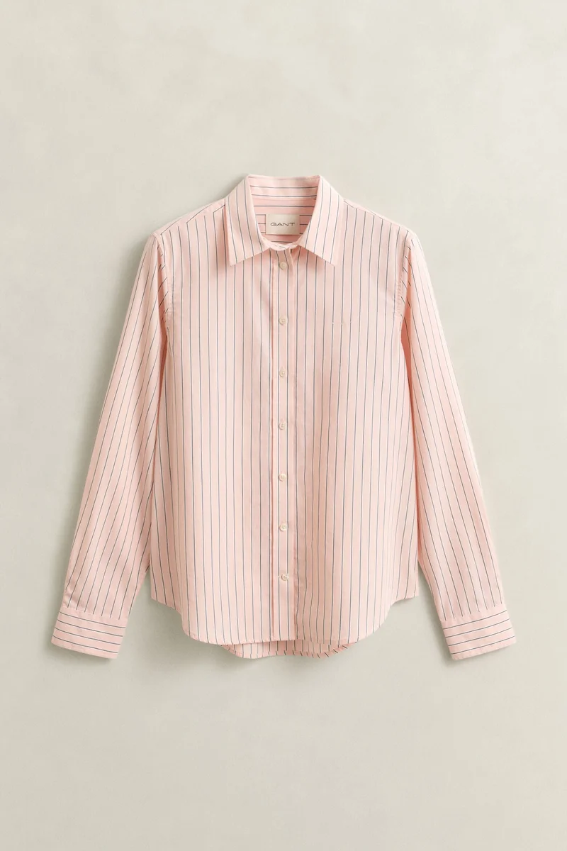 Gant  Regular Poplin Stripe Shirt for Women | Best Price UAE