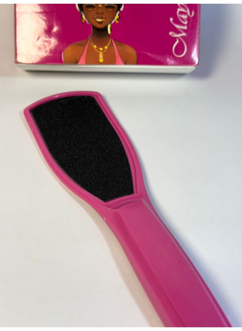 Double-sided foot file and callus remover for foot care and dead skin removal - 1 piece - Multi-color - Image 2