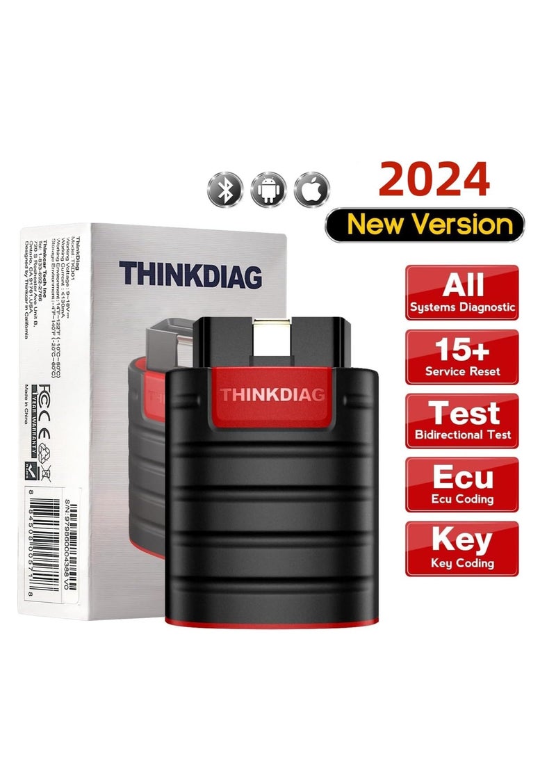 THINKCAR - THINKCAR Thinkdiag OBD2 Full System Power Diagnostic Tool with All Software free for 1 Year - Image 1