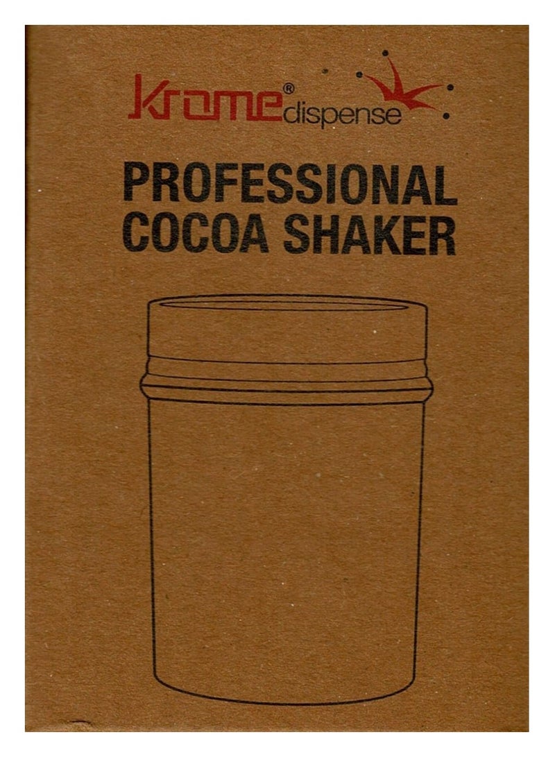 Krome Krome Professional Cocoa Shaker, Fine Stainless Steel  - Image 1