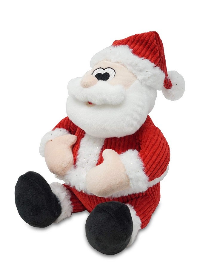 كادل بارن لول سانتا! - لعبة محشوة على شكل سانتا كلوز مع جهاز استشعار باللمس، تغني بطنها أجراس الجرس وتضحك بشكل مرح، 11 بوصة - Image 2
