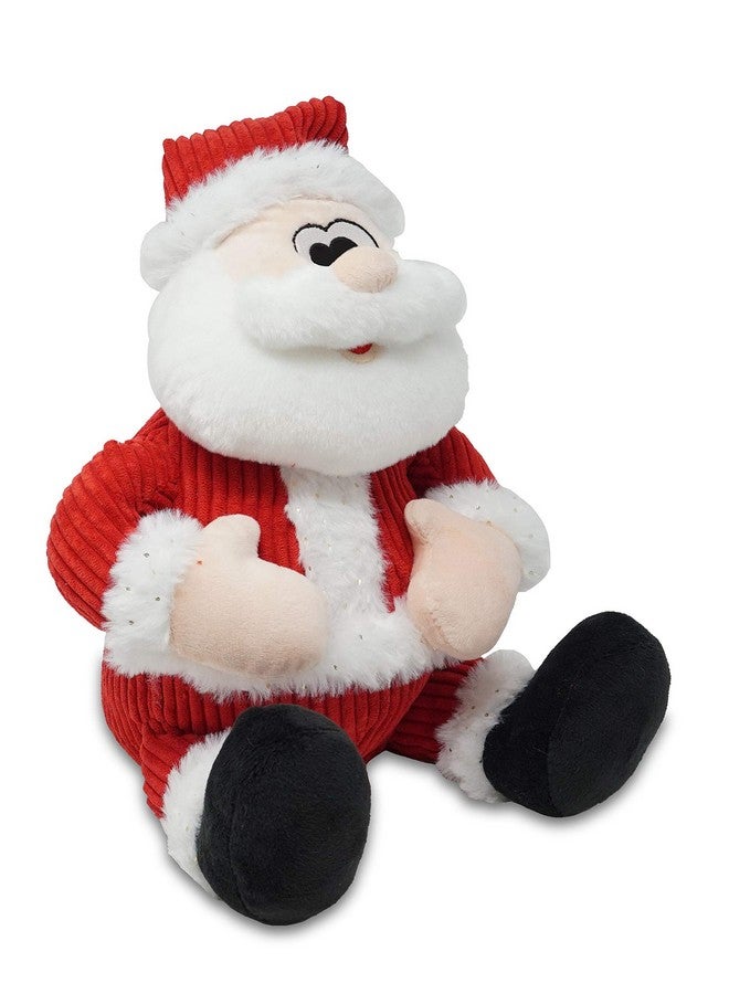 كادل بارن لول سانتا! - لعبة محشوة على شكل سانتا كلوز مع جهاز استشعار باللمس، تغني بطنها أجراس الجرس وتضحك بشكل مرح، 11 بوصة - Image 3