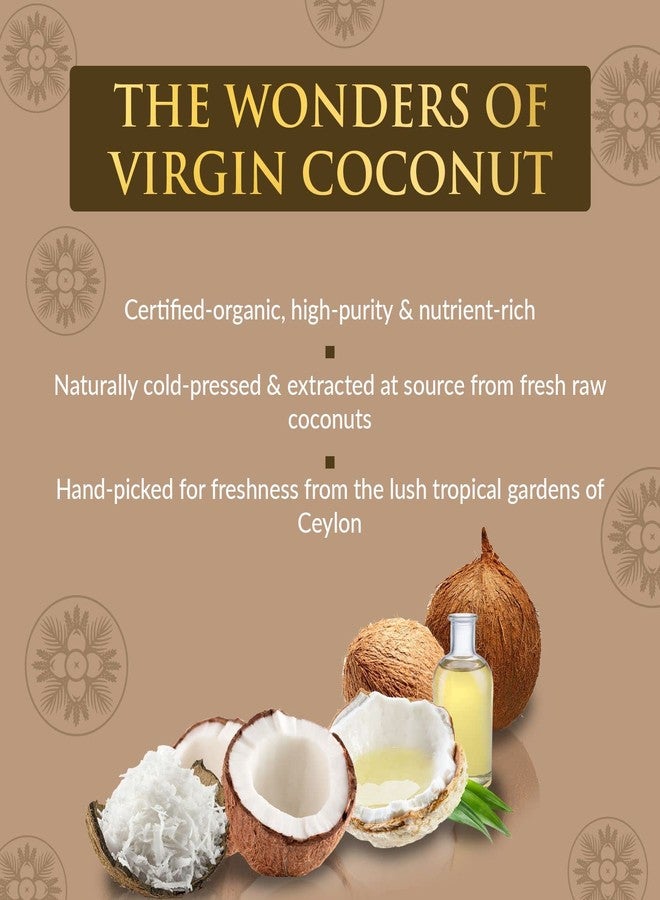 SPA CEYLON Virgin Coconut Hair Nourishing Oil, 100% Natural, Hair Growth, Scalp , Repair, Best for Dry, Very Dry & Unruly Hair - Image 4