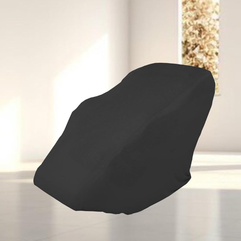 Massage Chair Cover Full Coverage Armchair Recliner Protector Waterproof Dustproof Polyester Material Convenient Installation Suitable for Home, Black No Zipper - Image 5