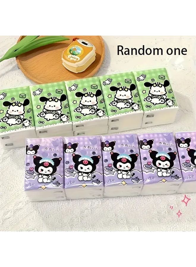 Sanrio Portable Tissue Pack Random One Cute Hello Kitty Friends Design - Image 3