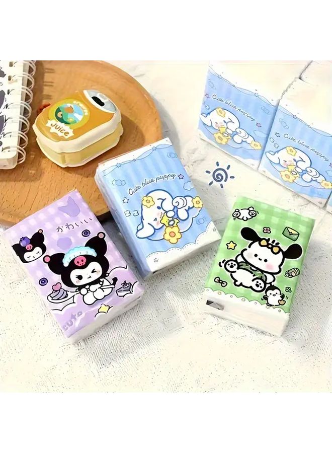 Sanrio Portable Tissue Pack Random One Cute Hello Kitty Friends Design - Image 1