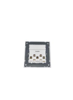 TEMPO 3 Gang 1 Way Switch Gray Slim Piano  - Image 3